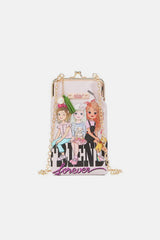 Nicole Lee USA Printed Kisslock Phone and Sunglass Purse - Trendsi - Flyclothing LLC