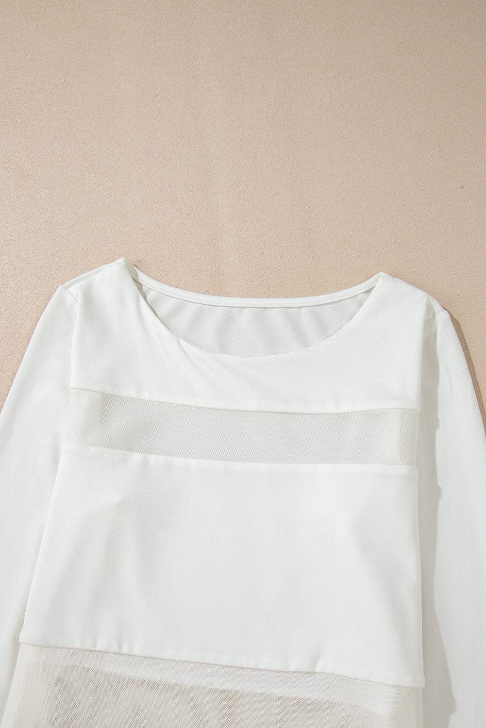 Round Neck Long Sleeve Bodysuit - Trendsi - Flyclothing LLC