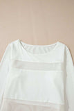 Round Neck Long Sleeve Bodysuit - Trendsi - Flyclothing LLC