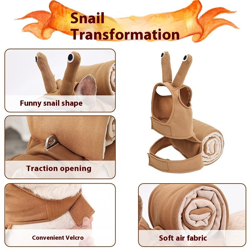 Cat Snail Headdress Halloween Dress Up Dog Transformation Costume - My Store - Flyclothing LLC