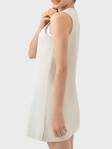 Round Neck Sleeveless Active Dress - Trendsi - Flyclothing LLC