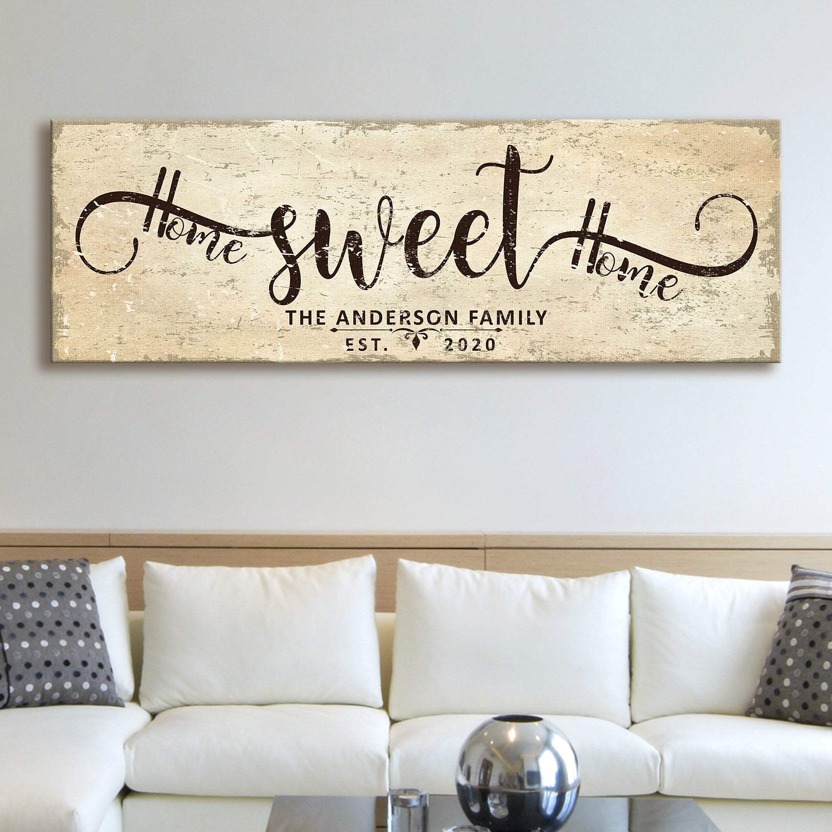 Home Sweet Home Sign VI - Tailored Canvases - Flyclothing LLC