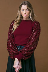FEELING THE FUN SWEATER TOP - Flying Tomato - Flyclothing LLC