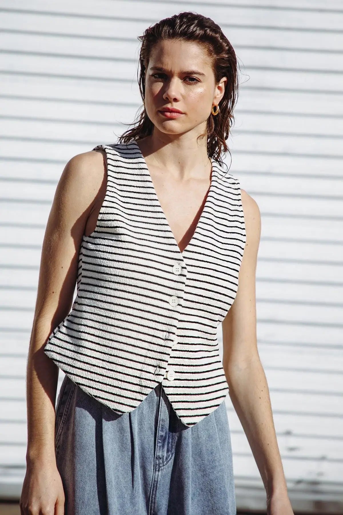 PRETTY ON POINT KNIT VEST - Flying Tomato - Flyclothing LLC