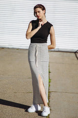 PRETTY ON POINT KNIT SKIRT - Flying Tomato - Flyclothing LLC