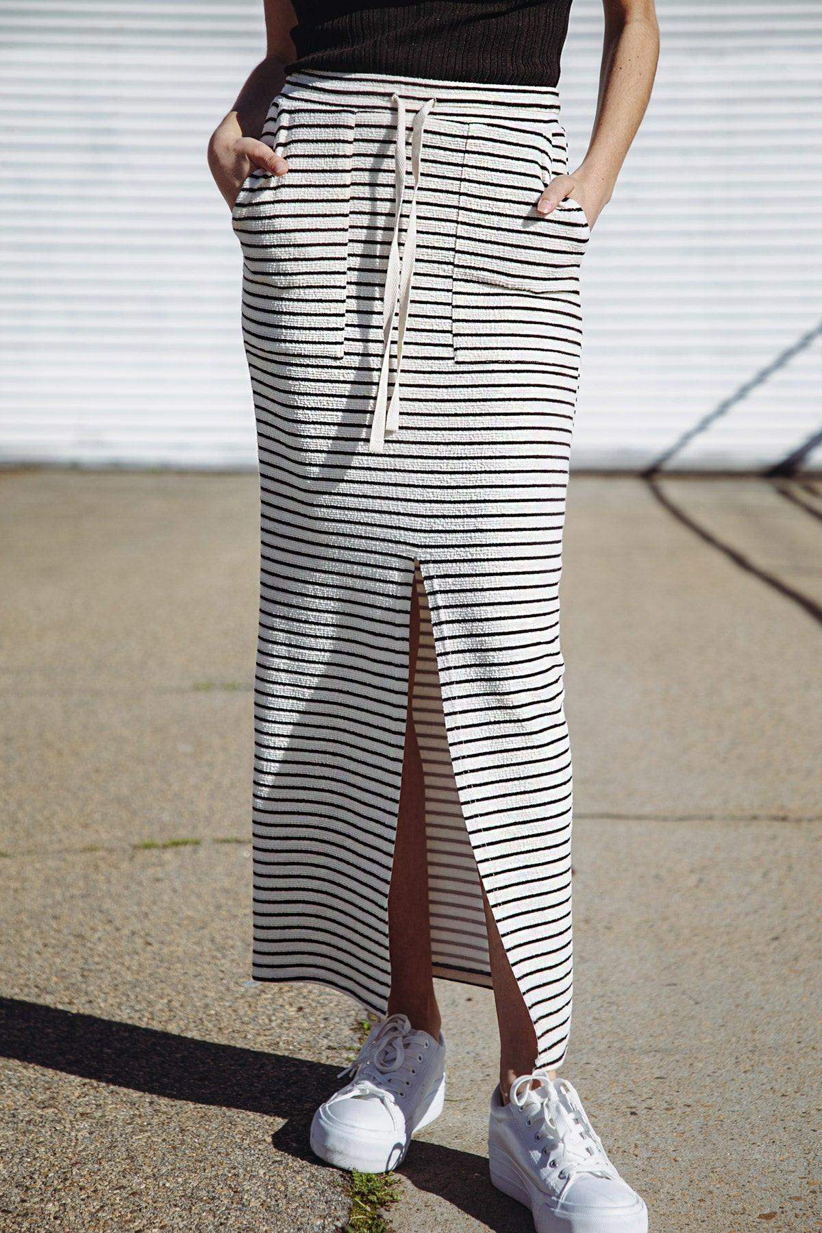 PRETTY ON POINT KNIT SKIRT - Flying Tomato - Flyclothing LLC