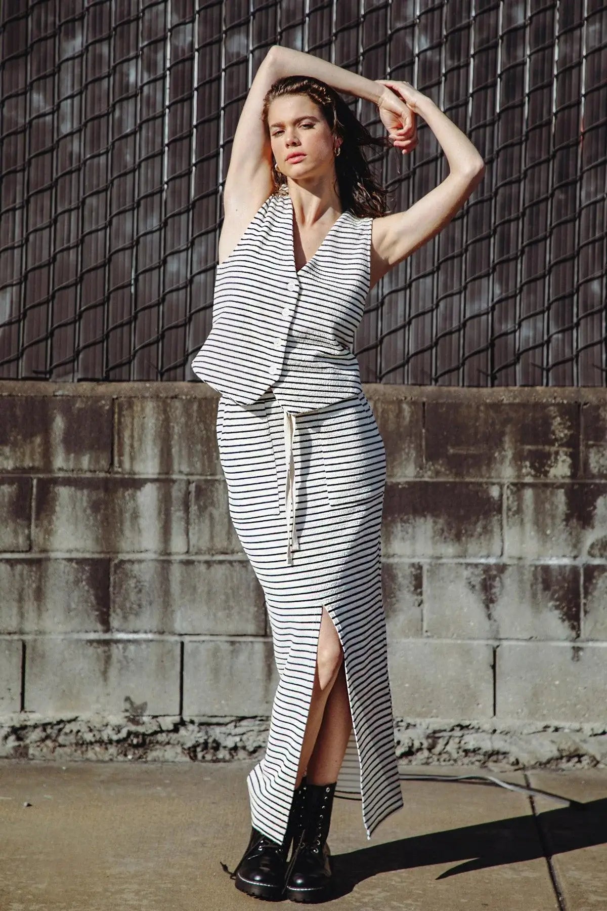 PRETTY ON POINT KNIT SKIRT - Flying Tomato - Flyclothing LLC