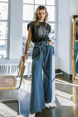 EVERYTHING COUNTS DENIM PANTS - Flying Tomato - Flyclothing LLC