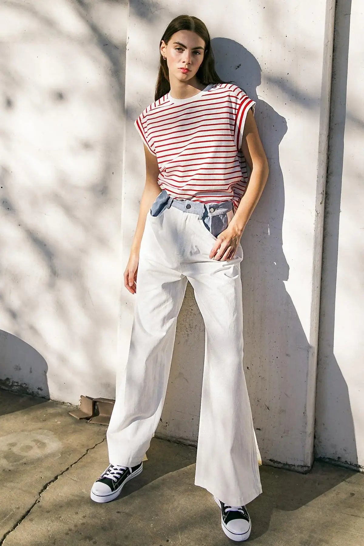 CLAIM TO FAME DENIM TWILL PANTS - Flying Tomato - Flyclothing LLC