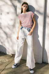 CLAIM TO FAME DENIM TWILL PANTS - Flying Tomato - Flyclothing LLC