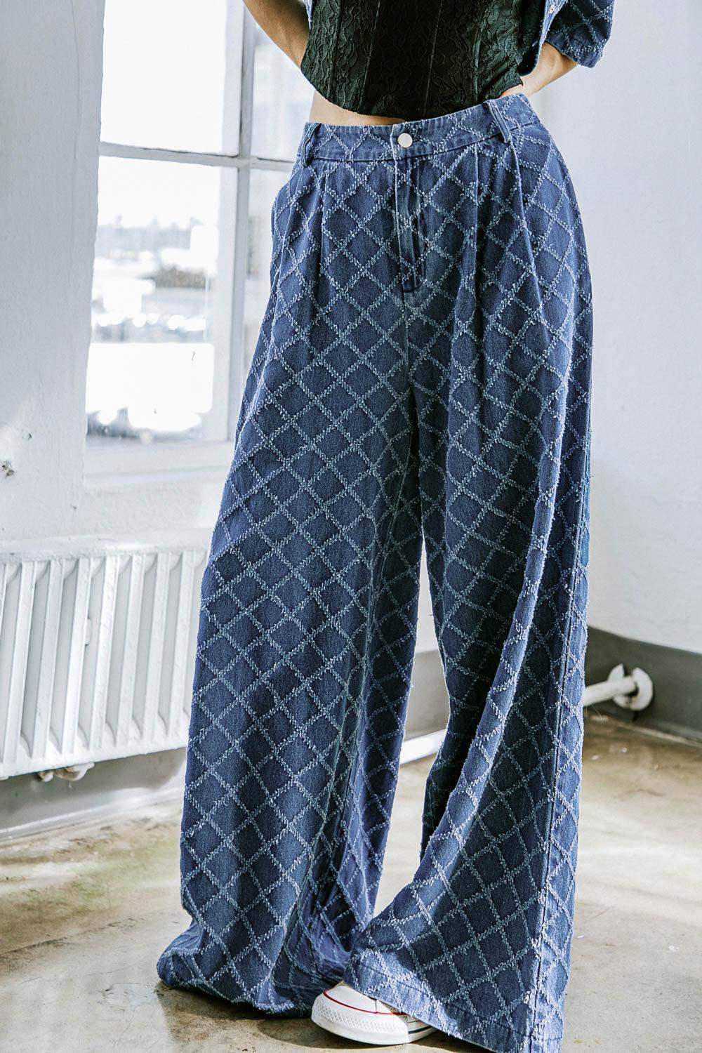 IT'S A SECRET DENIM PANTS - Flying Tomato - Flyclothing LLC