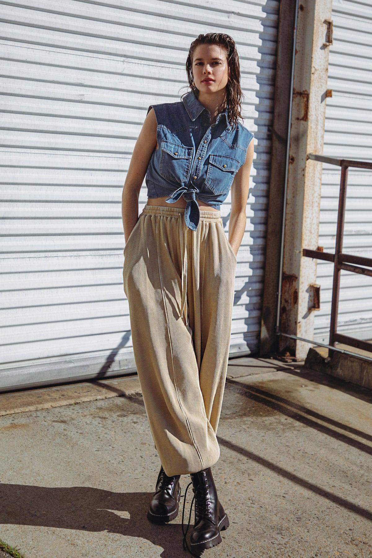 A CHILL MOMENT JOGGER PANTS - Flying Tomato - Flyclothing LLC