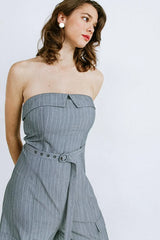 WISHFUL THINKING WOVEN JUMPSUIT - Flying Tomato - Flyclothing LLC