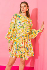 WISH FOR MORE WOVEN MINI DRESS - Flying Tomato - Flyclothing LLC