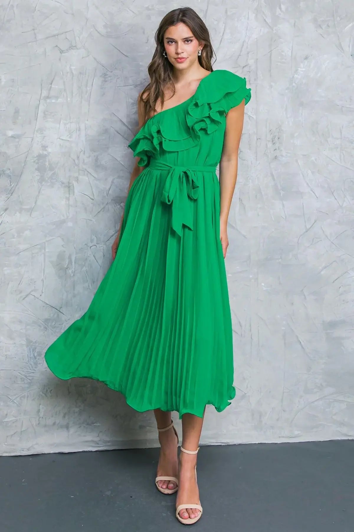 SUN-KISSED STYLE WOVEN MIDI DRESS - Flying Tomato - Flyclothing LLC