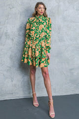 GIRL IN MINE WOVEN MINI DRESS - Flying Tomato - Flyclothing LLC