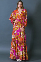 READY FOR THE SPOTLIGHT WOVEN MAXI DRESS - Flying Tomato - Flyclothing LLC
