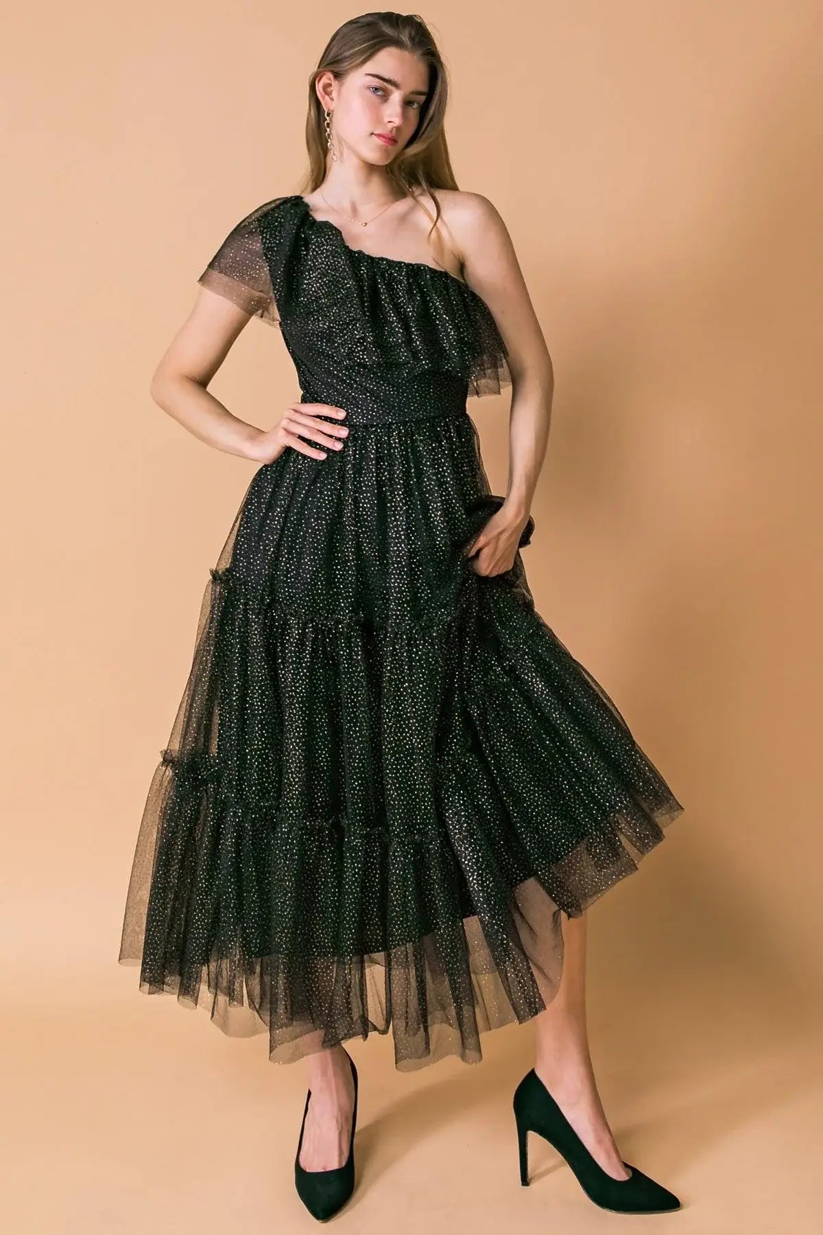 SOME FRESH AIR FUCHSIA TULLE MIDI DRESS - Flying Tomato - Flyclothing LLC