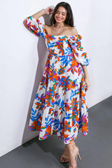 FEELING OPTIMISTIC WOVEN MIDI DRESS - Flying Tomato - Flyclothing LLC