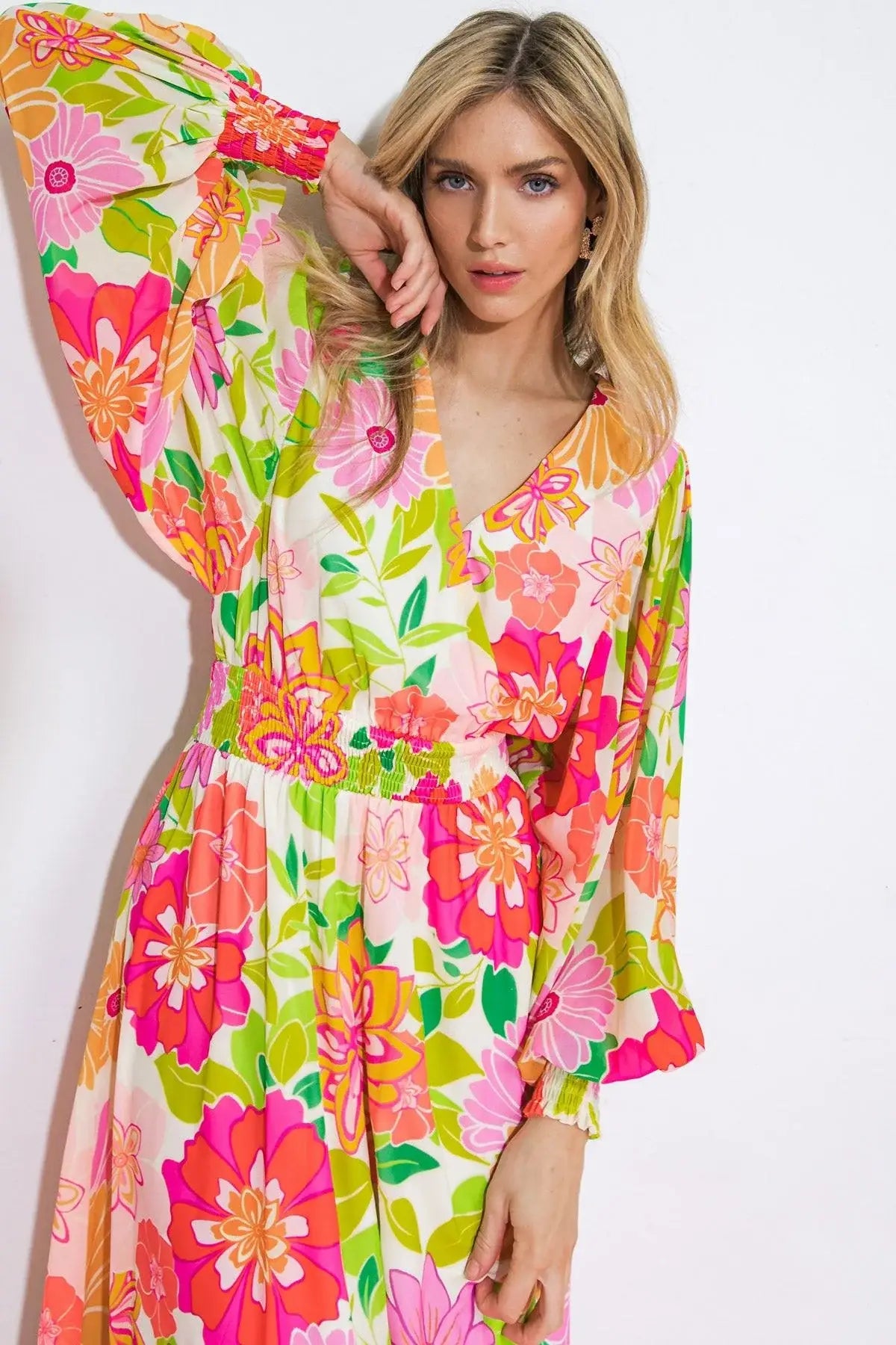 HEADING UPTOWN WOVEN MAXI DRESS - Flying Tomato - Flyclothing LLC