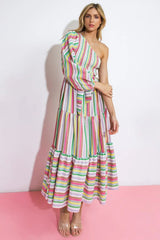 NO MATTER WHERE I GO WOVEN MIDI DRESS - Flying Tomato - Flyclothing LLC