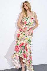 PULLING HEARTSTRINGS WOVEN MAXI DRESS - Flying Tomato - Flyclothing LLC