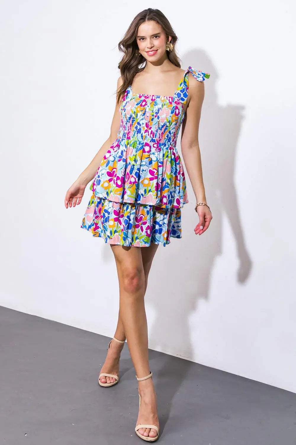 WITHOUT FAIL WOVEN MINI DRESS - Flying Tomato - Flyclothing LLC
