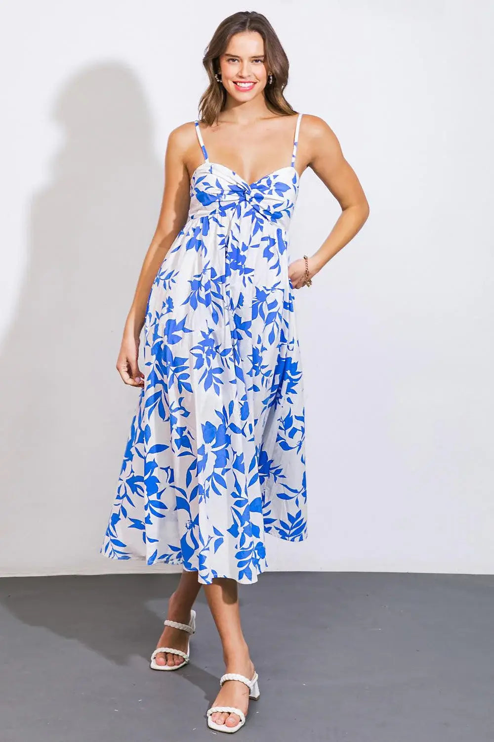 ACTIVE HIBERNATION WOVEN MIDI DRESS - Flying Tomato - Flyclothing LLC