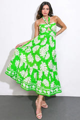 CAUSE A SCENE WOVEN MIDI DRESS - Flying Tomato - Flyclothing LLC