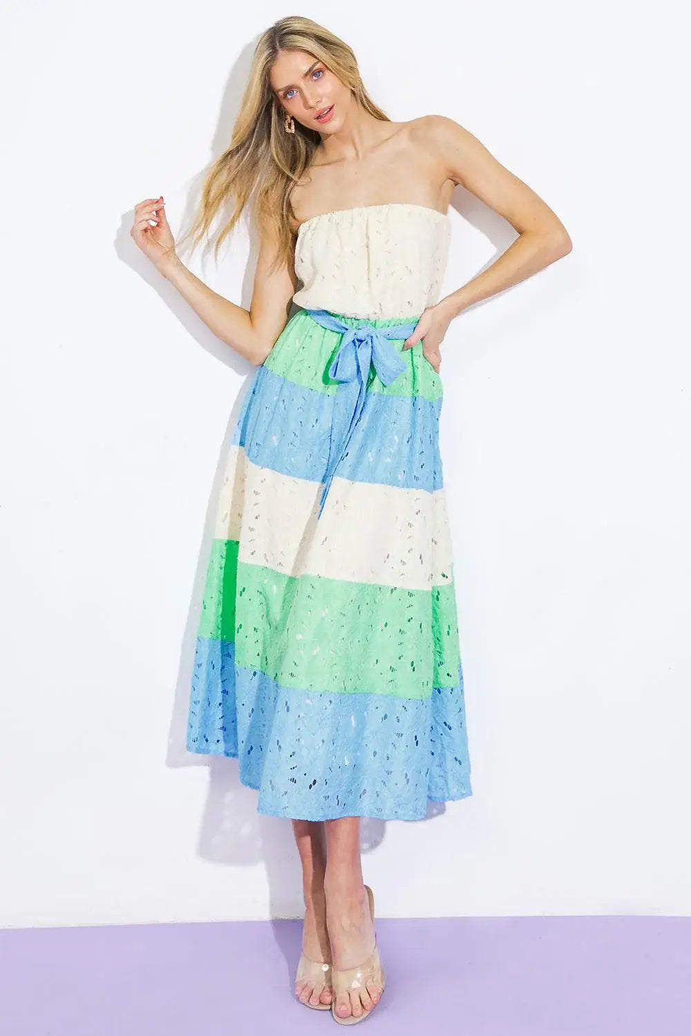 TAKE ME TO CABO WOVEN MIDI DRESS - Flying Tomato - Flyclothing LLC