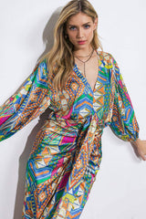 NOTHING'S CHANGED WOVEN MIDI DRESS - Flying Tomato - Flyclothing LLC