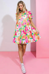DIVINE INTUITION WOVEN MINI DRESS - Flying Tomato - Flyclothing LLC
