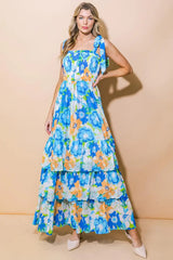 NO MATTER WHERE WOVEN MAXI DRESS - Flying Tomato - Flyclothing LLC