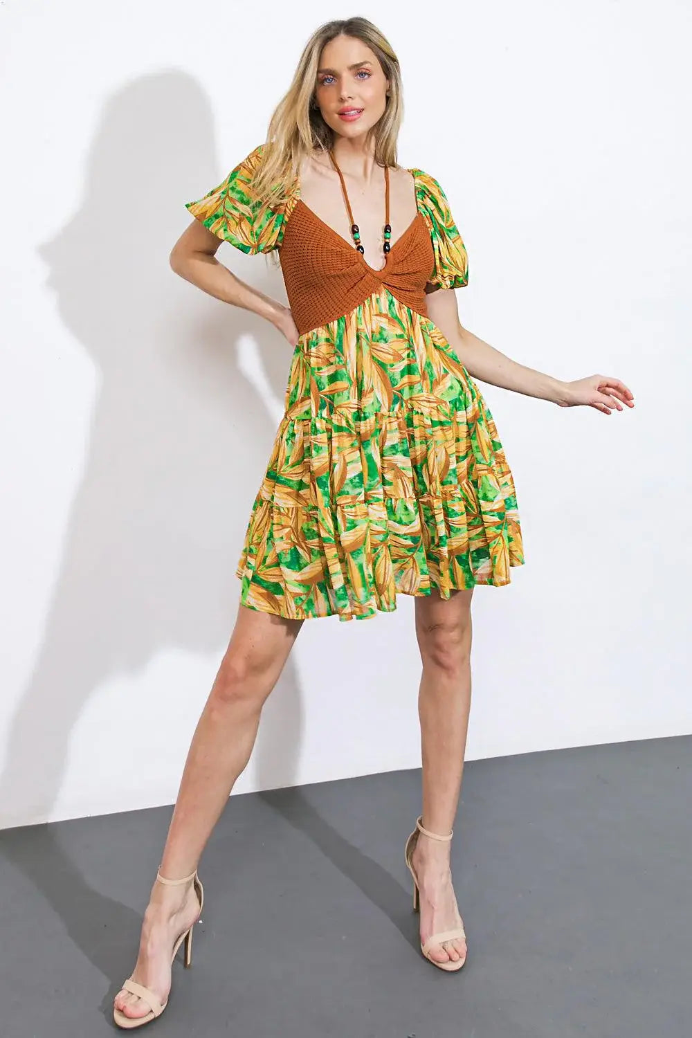 BEACH BUM GIRL'S MINI DRESS - Flying Tomato - Flyclothing LLC