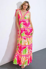 TAKE THE TRAILS WOVEN MAXI DRESS - Flying Tomato - Flyclothing LLC