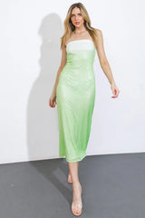 ALWAYS ON THE GO SEQUIN MIDI DRESS - Flying Tomato - Flyclothing LLC