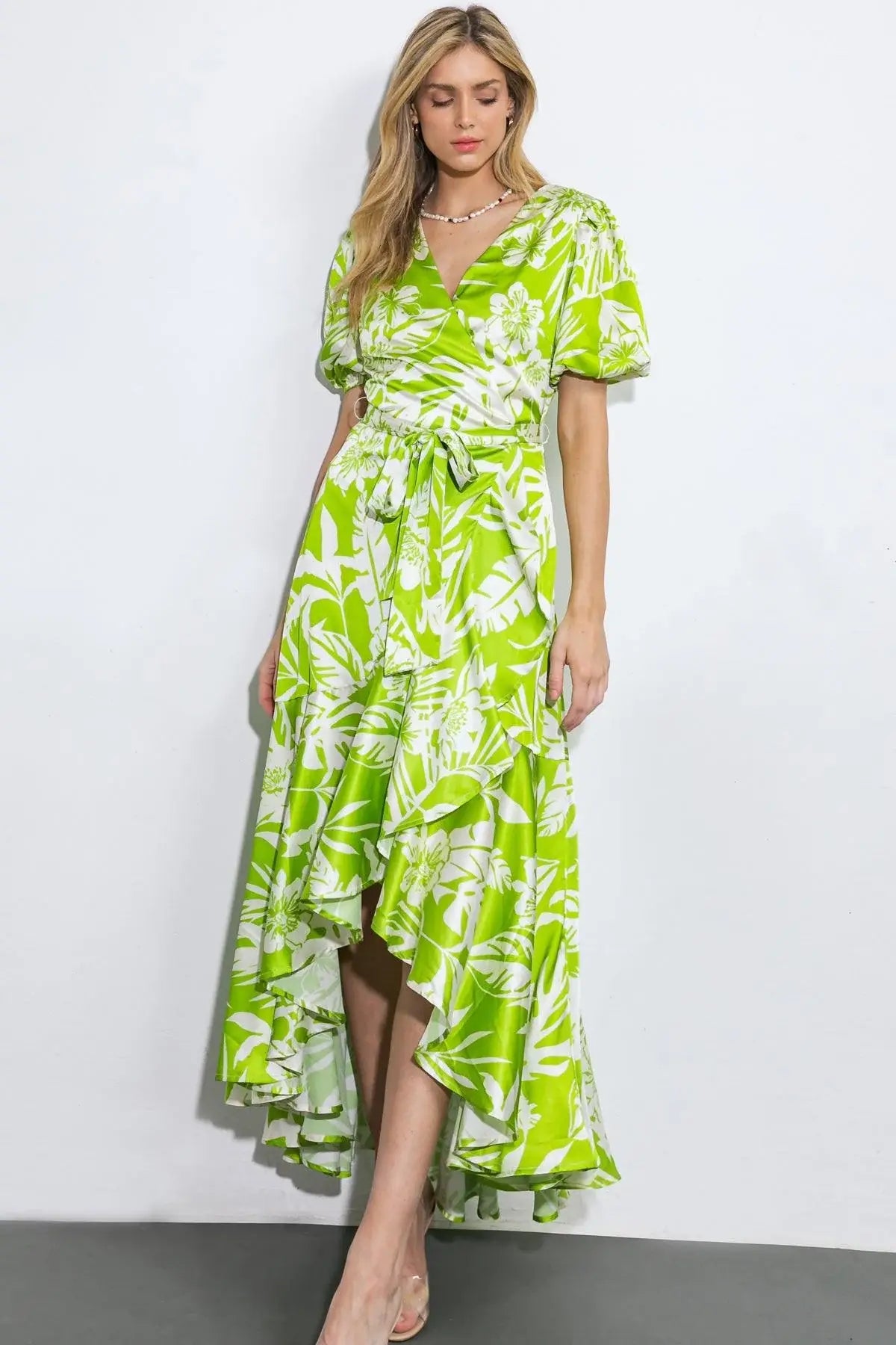 ONLY TONIGHT WOVEN MIDI DRESS - Flying Tomato - Flyclothing LLC