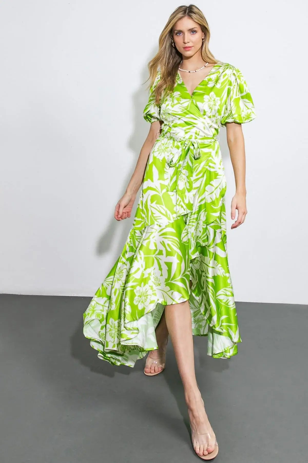ONLY TONIGHT WOVEN MIDI DRESS - Flying Tomato - Flyclothing LLC
