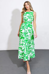LIVE YOUR TRUTH WOVEN MIDI DRESS - Flying Tomato - Flyclothing LLC