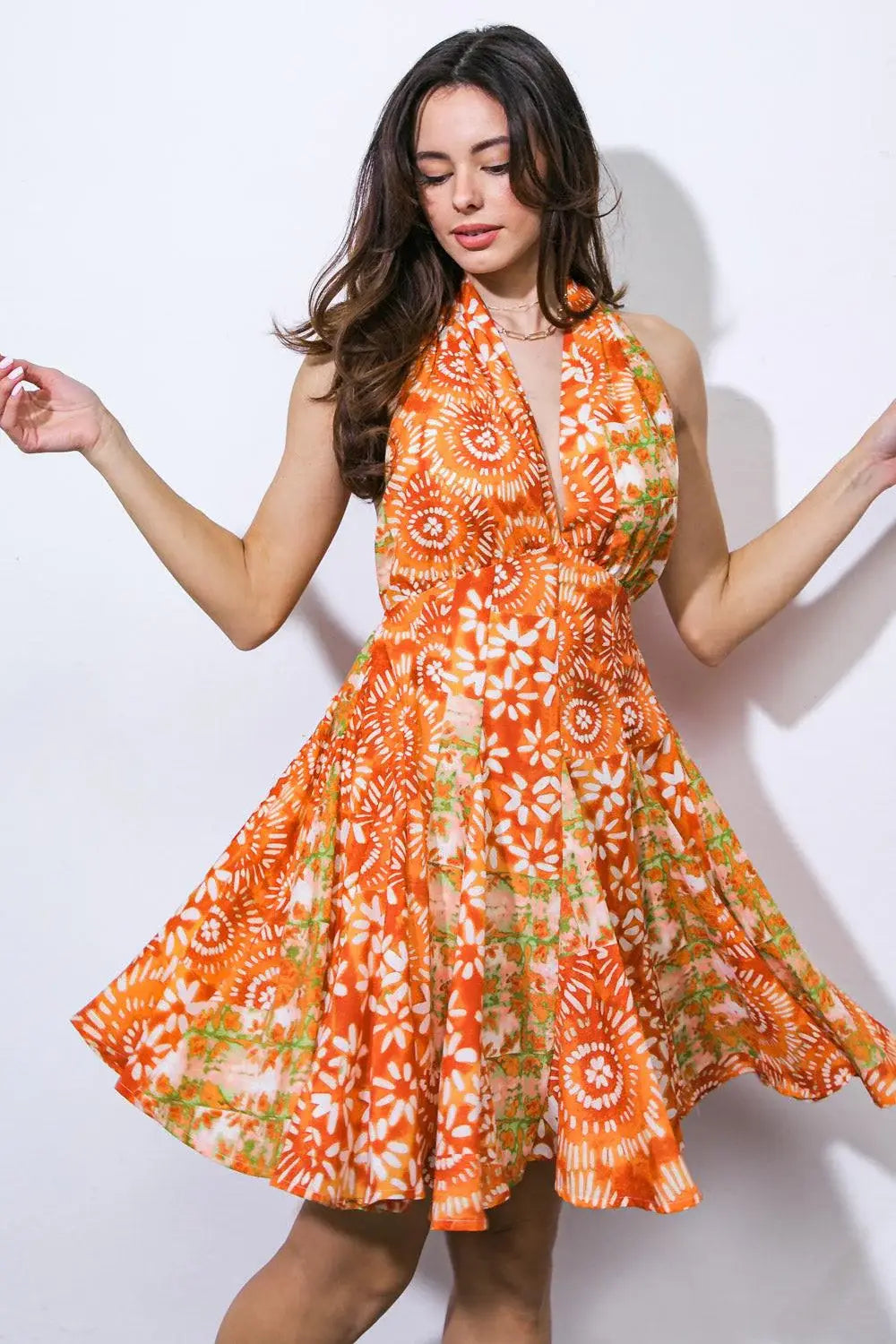 CAPITOLA DATES WOVEN DRESS - Flying Tomato - Flyclothing LLC