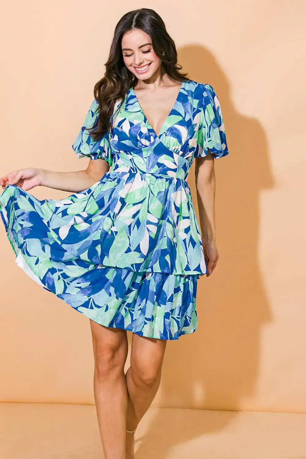 INSTANTLY LOVABLE WOVEN MINI DRESS - Flying Tomato - Flyclothing LLC