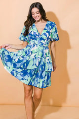 INSTANTLY LOVABLE WOVEN MINI DRESS - Flying Tomato - Flyclothing LLC