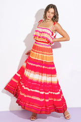 MY DEAREST DARLING WOVEN MAXI DRESS - Flying Tomato - Flyclothing LLC