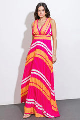 A QUICK TRIP WOVEN MAXI DRESS - Flying Tomato - Flyclothing LLC