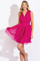 FOREVER REMEMBERED MESH MINI DRESS - Flying Tomato - Flyclothing LLC