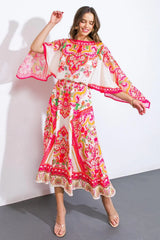 STUCK ON YOU WOVEN MIDI DRESS - Flying Tomato - Flyclothing LLC