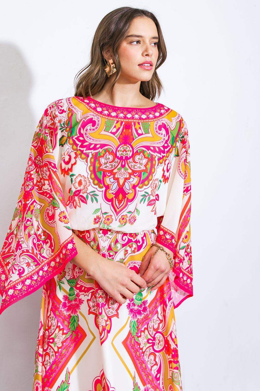 STUCK ON YOU WOVEN MIDI DRESS - Flying Tomato - Flyclothing LLC