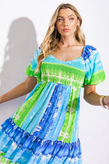 ESSENCE OF SUMMER WOVEN MINI DRESS - Flying Tomato - Flyclothing LLC