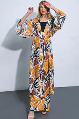 WHERE THE WIND WOVEN MIDI KIMONO - Flying Tomato - Flyclothing LLC