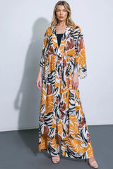 WHERE THE WIND WOVEN MIDI KIMONO - Flying Tomato - Flyclothing LLC